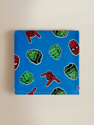 Marvel Hulk Navy Fleece Blanket - 120cm x 150cm