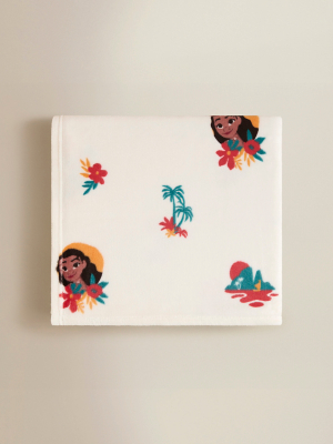 Disney Moana Fleece Blanket - 120cm x 150cm