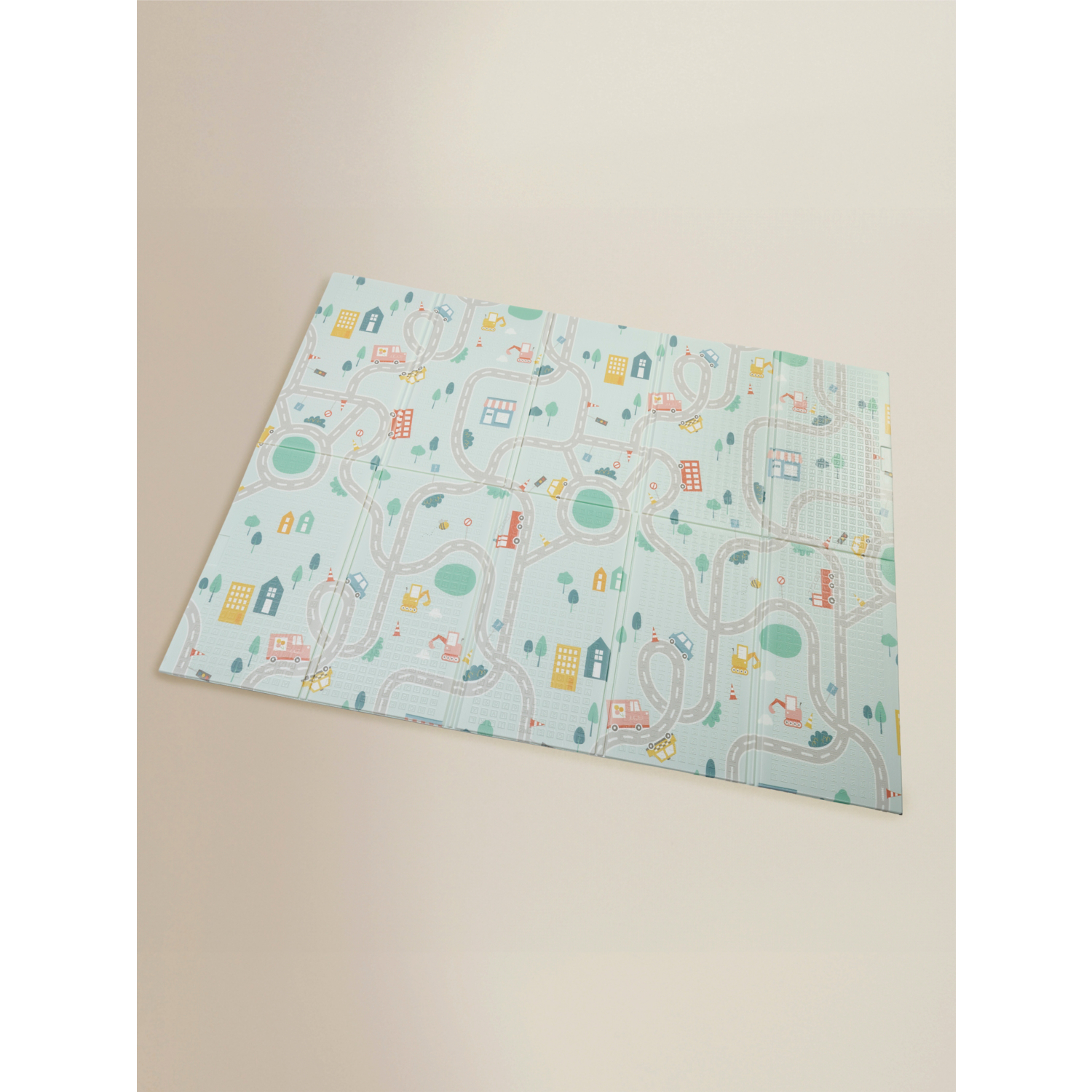 George Multi Foam Road Playmat