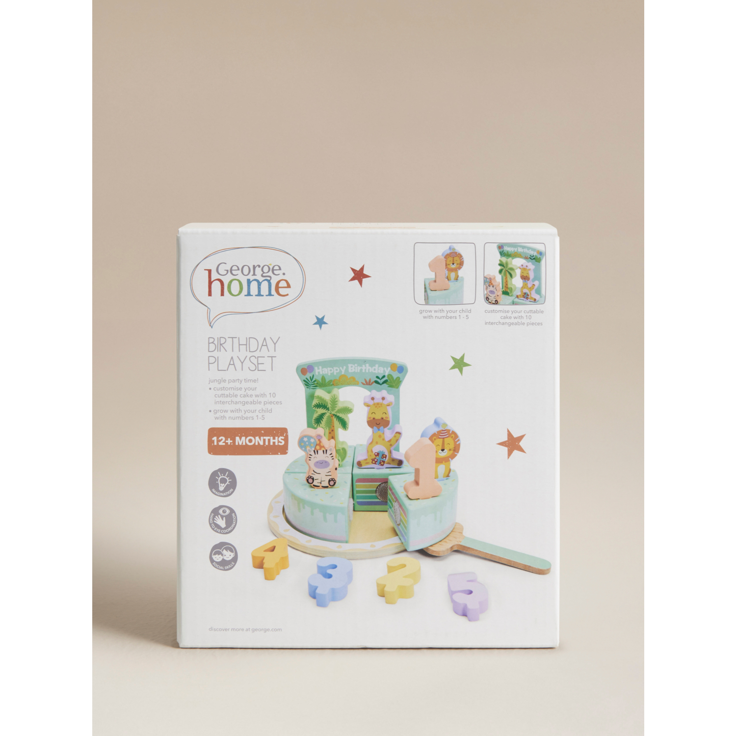 George Multi Jungle Birthday Playset