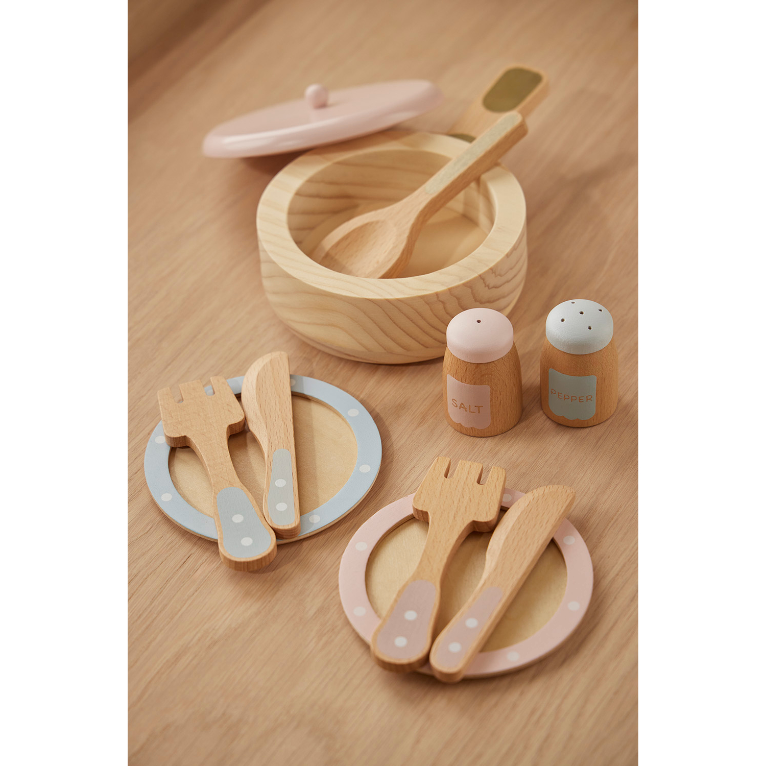 George Multi Hapello Cooking Set Pink