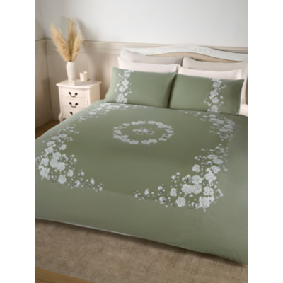 George Green Stacey Solomon Vintage Rose Panel Cotton Duvet Set