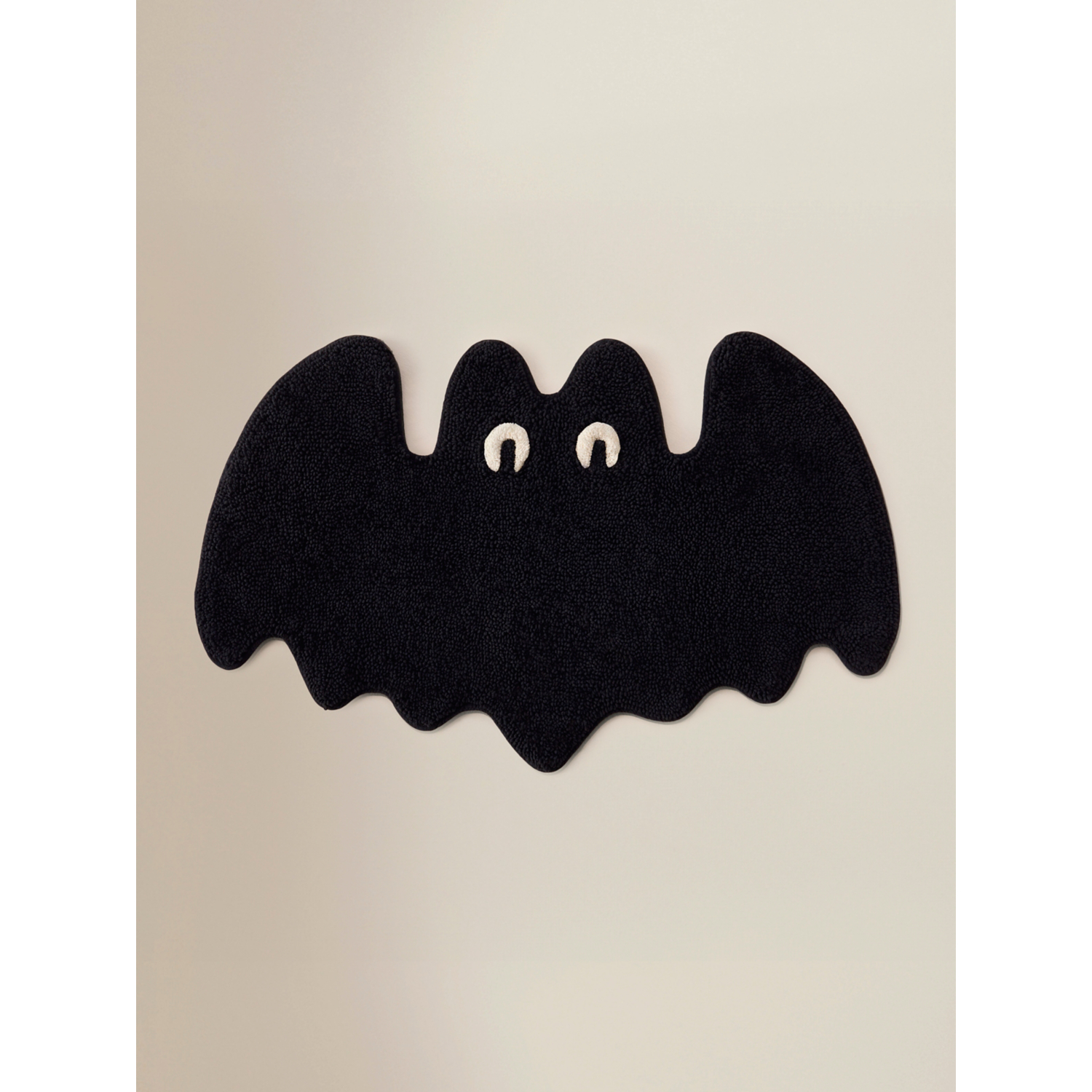 George Black Halloween Bat Bath Mat