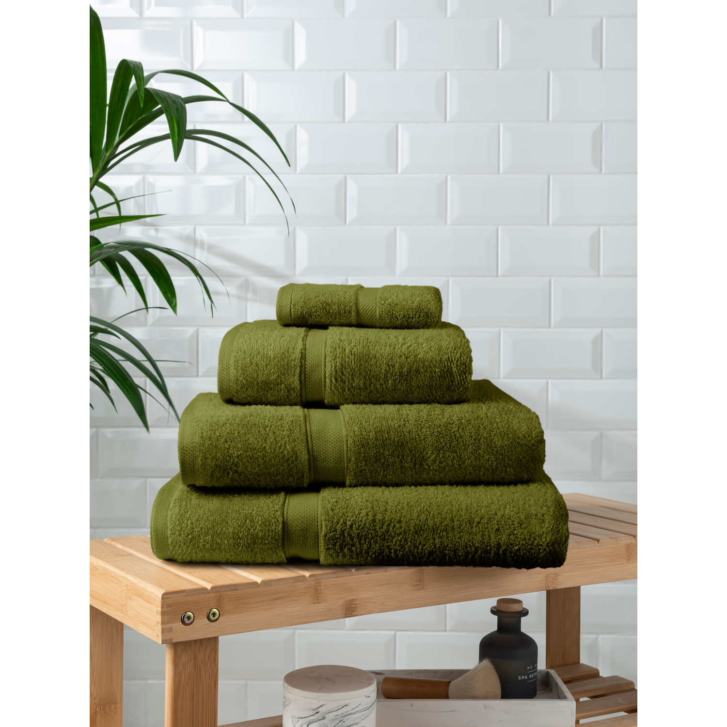 George Green Avocado Super-Soft Cotton Towel & Bath Mat Range