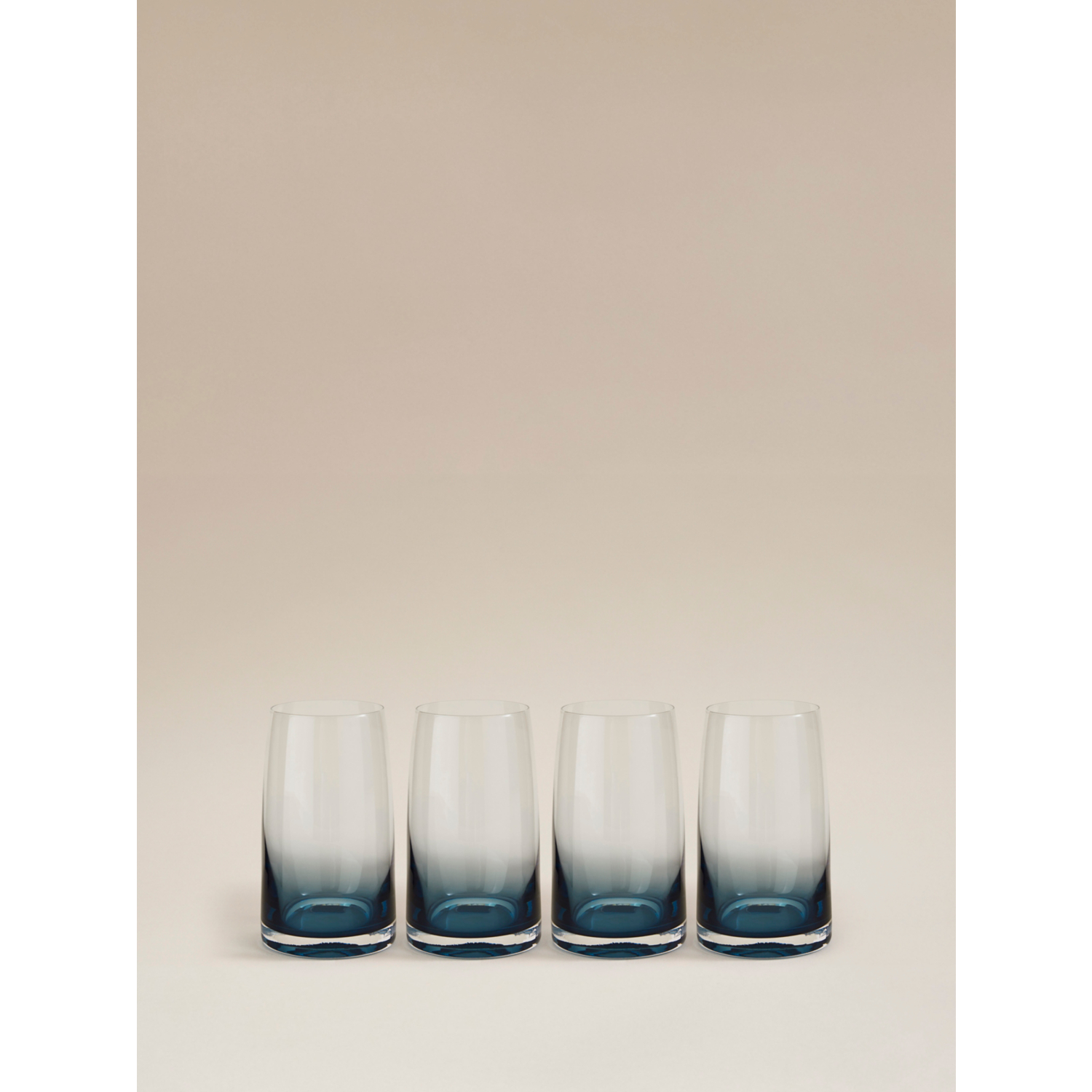 George Blue Hiball Glass - Set Of 4