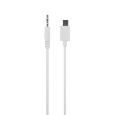 George Asda Tech USB C to 3.5mm Audio Aux Jack Cable 0.9M - White