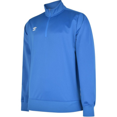 George Umbro Kids Club Essential Half Zip Sweatshirt - Blue