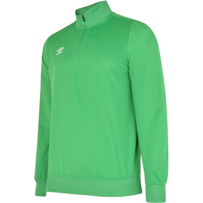George Umbro Kids Club Essential Half Zip Sweatshirt - Green