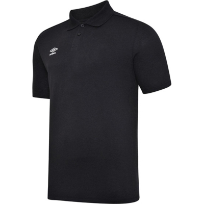 George Umbro Kids Essential Polo Shirt - Black