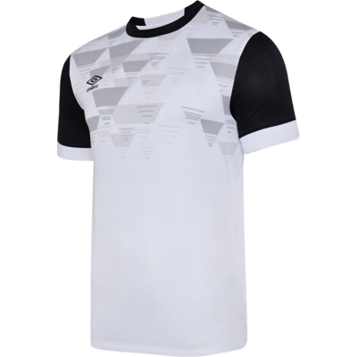 George Umbro Kids Vier Sports Jersey - White/Black