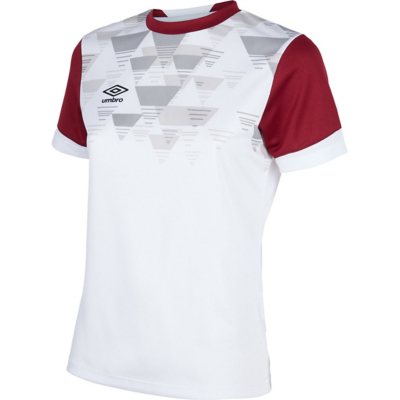 George Umbro Kids Vier Sports Jersey - White/Red