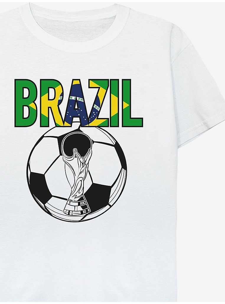 Brazil Wo Kid Brasil Brazilian Flag Gift Kids Tie-Dye T-Shirt