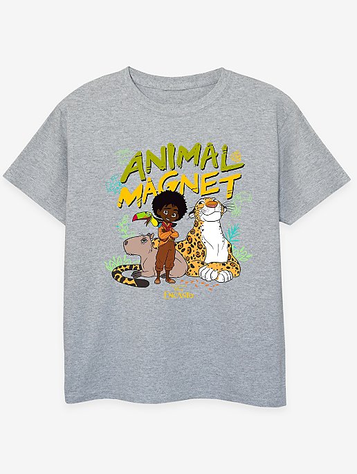 NW2 Encanto Animal Magnet Kids Grey Printed T-Shirt | Collections | George  at ASDA