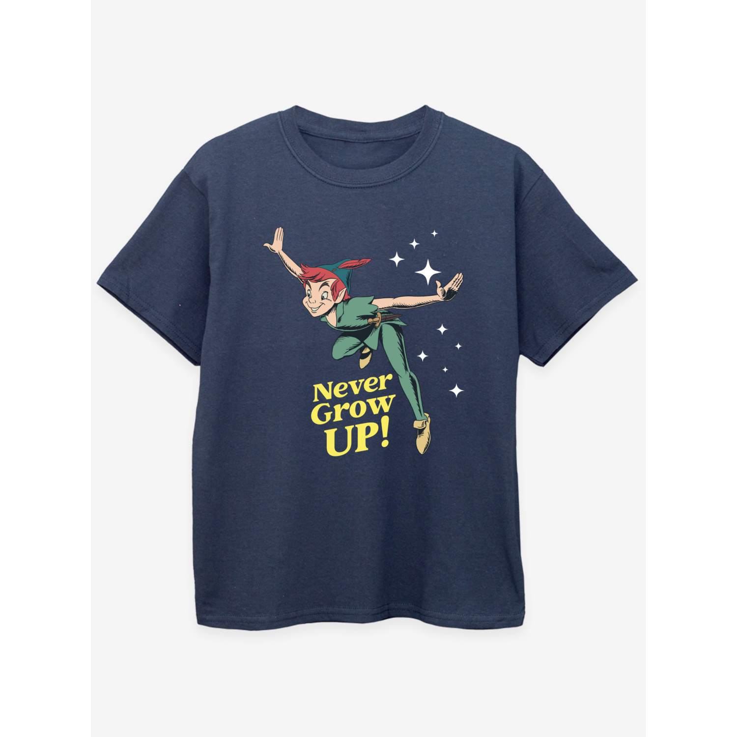 George Navy Nw2 Peter Pan Slogan Kids Printed T-Shirt