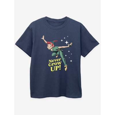 George NW2 Peter Pan Slogan Kids Navy Printed T-Shirt