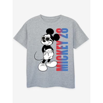 George NW2 Mickey Mouse Gradient Grey Printed T-Shirt