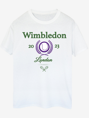 NW2 Tennis Wimbledon Tennis Ball Adult White TShirt Collections