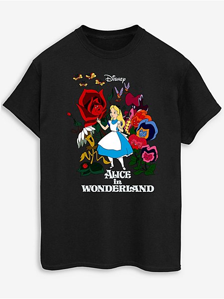 Disney 100 Alice in Wonderland Retro T-Shirt | Women | George at ASDA