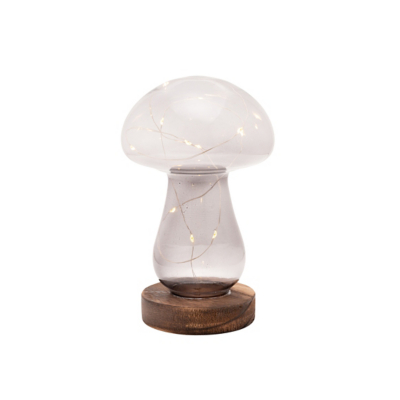 George Grey Hestia Glass Mushroom With Led Lights