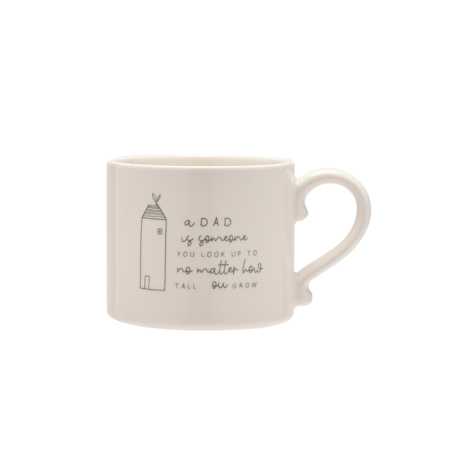 George Taupe Moments Mug - Dad Always Look Up To