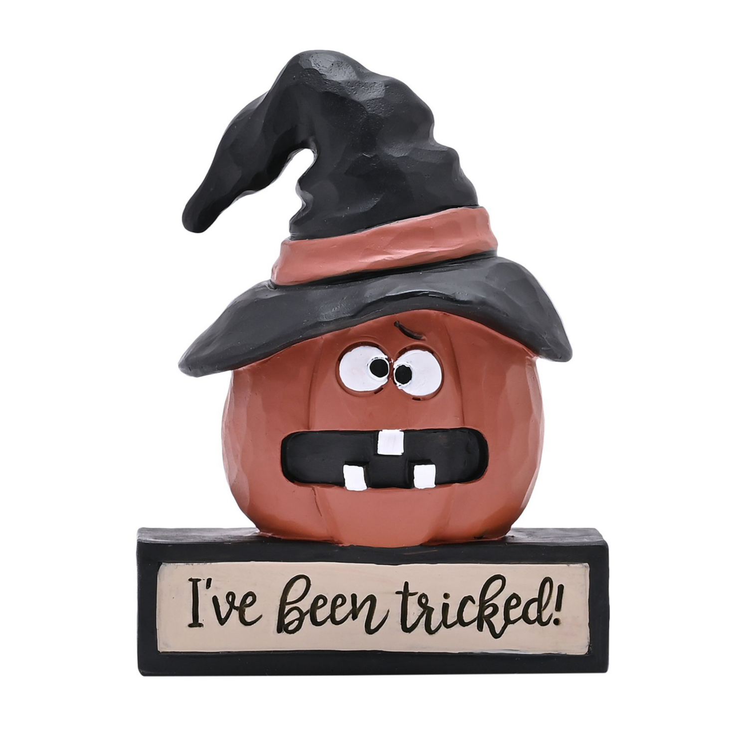 George Multi The Seasonal Gift Co Jack-O-Lantern Ornament - I've Been Tricked
