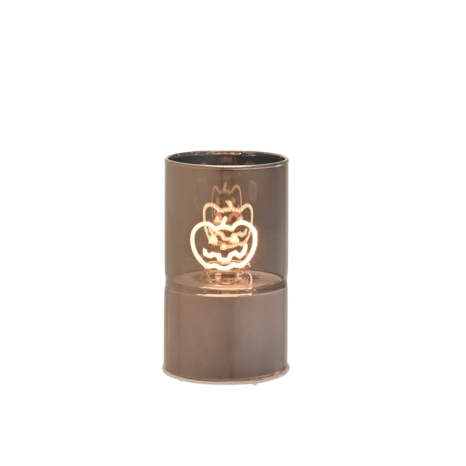 George Grey The Seasonal Gift Co Led Glass Pumpkin Light Tube