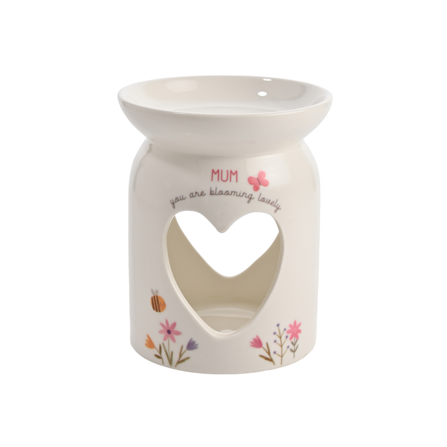 George White Love Life Wax Melt Burner - Mum