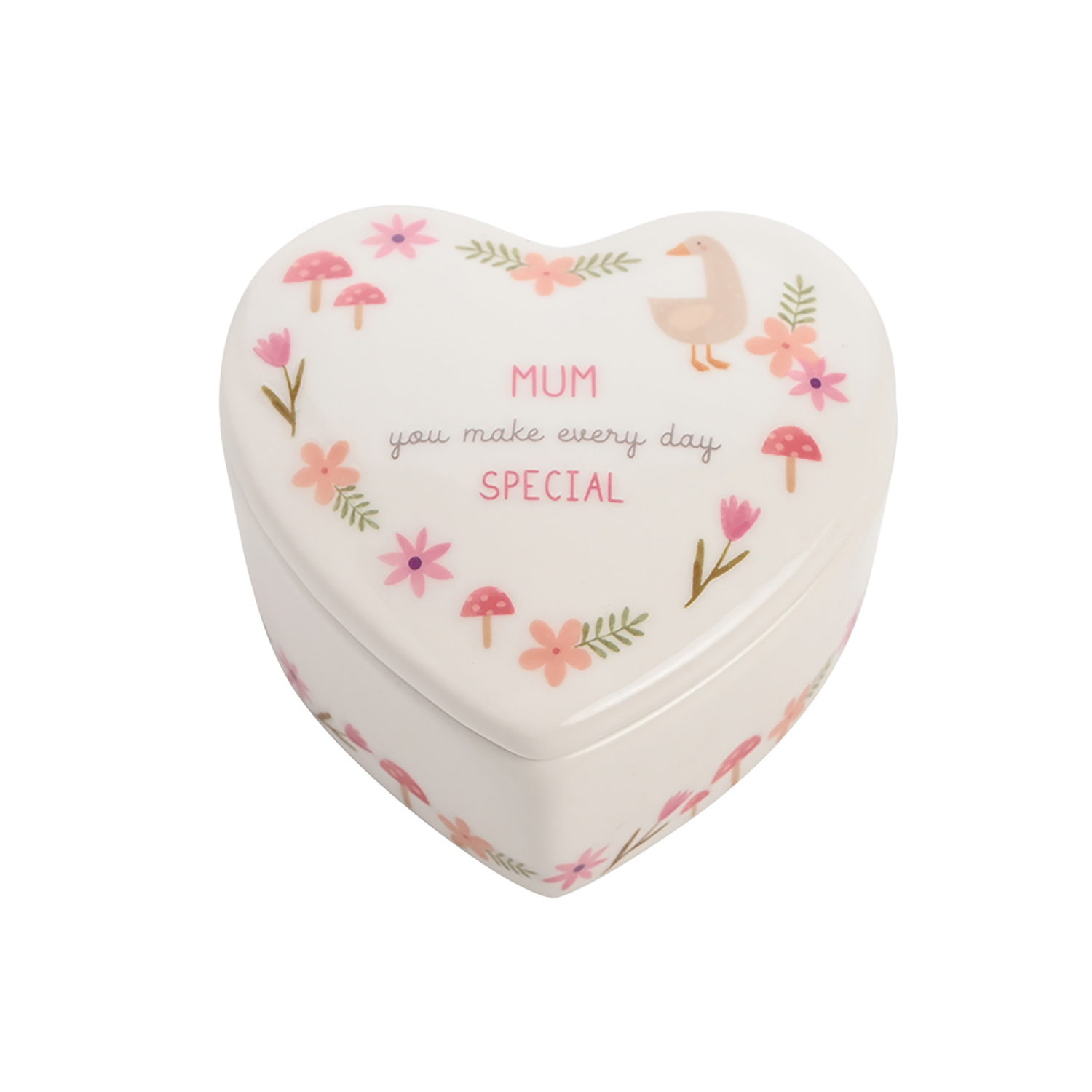 George White Love Life Ceramic Trinket Box - Mum