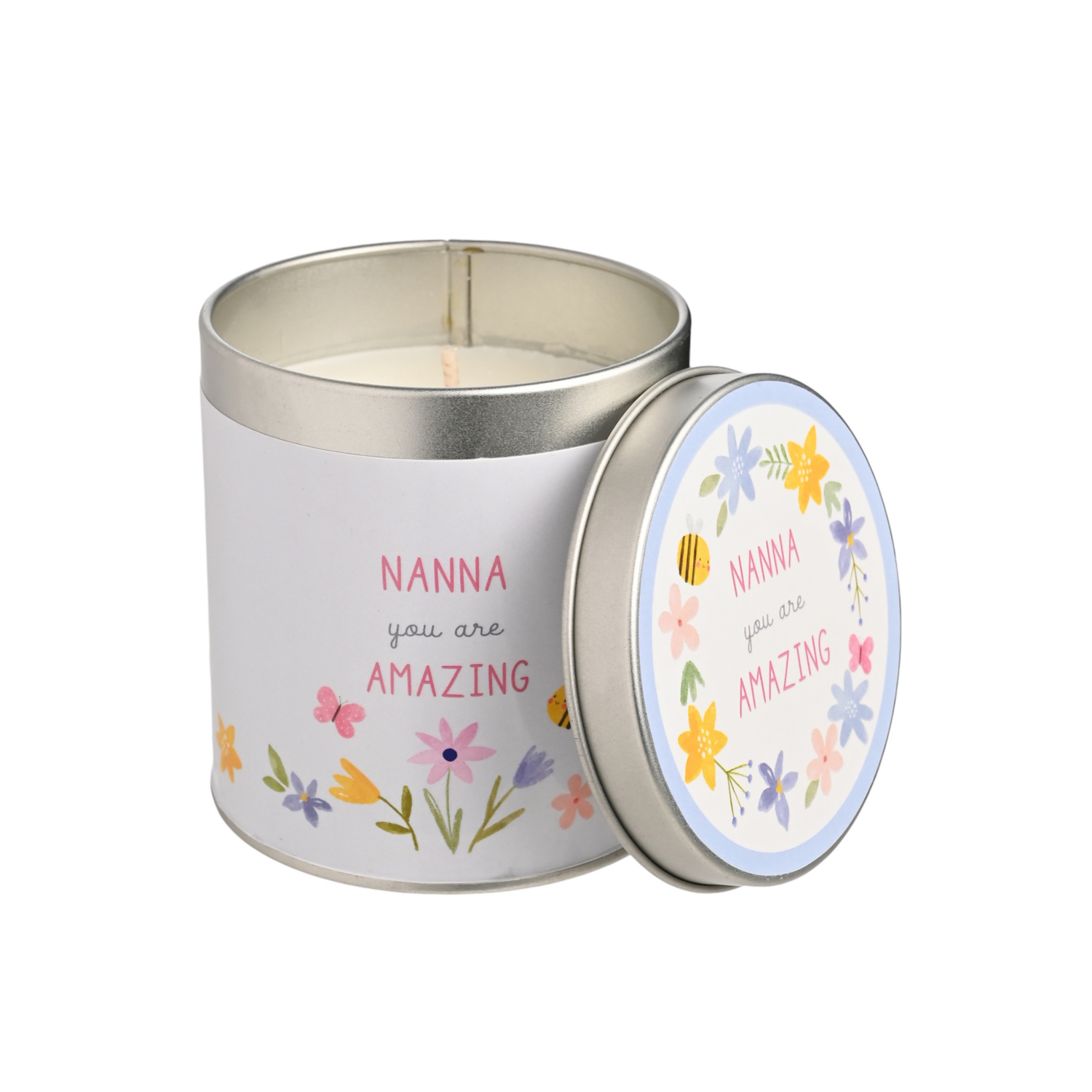 George White Love Life Tin Candle - Nanna
