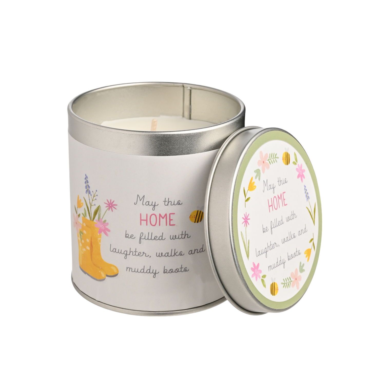 George White Love Life Tin Candle - Home