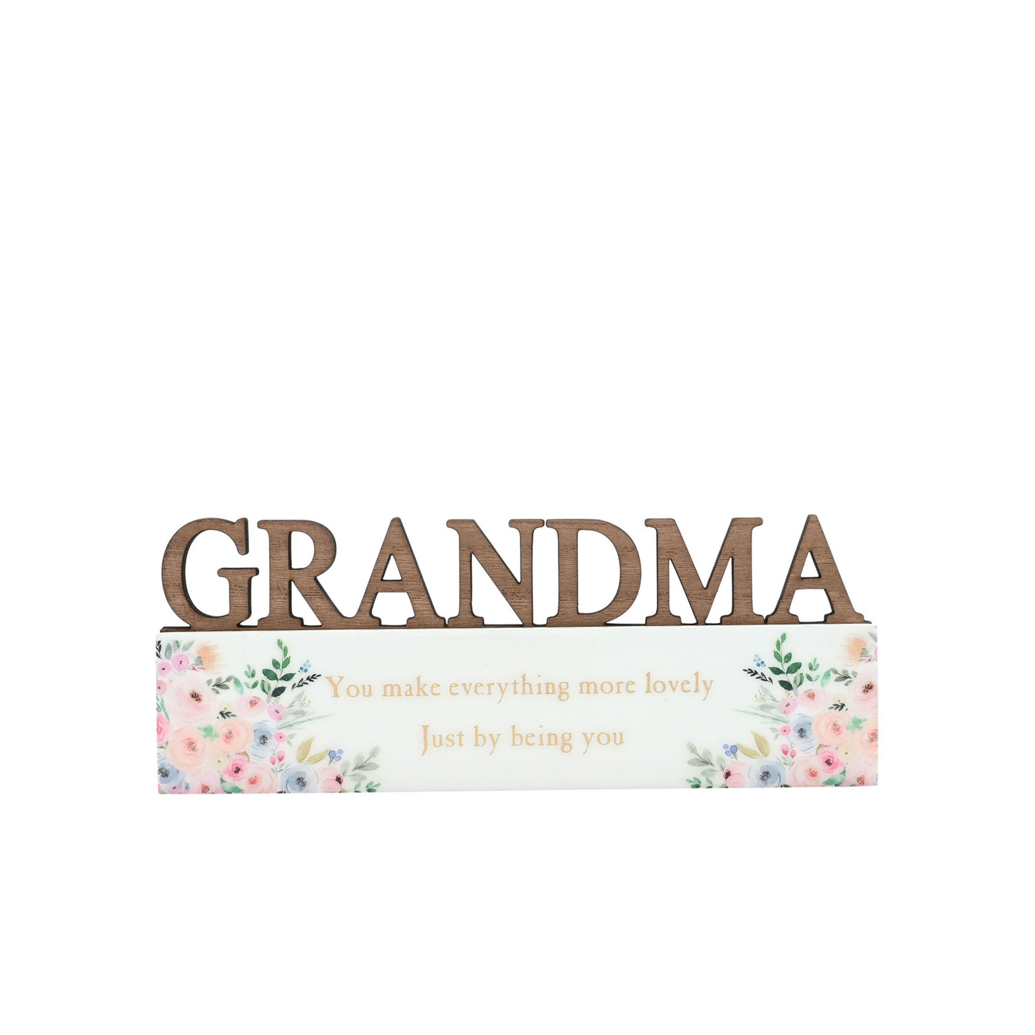 George White The Cottage Garden Word Plaque - Grandma