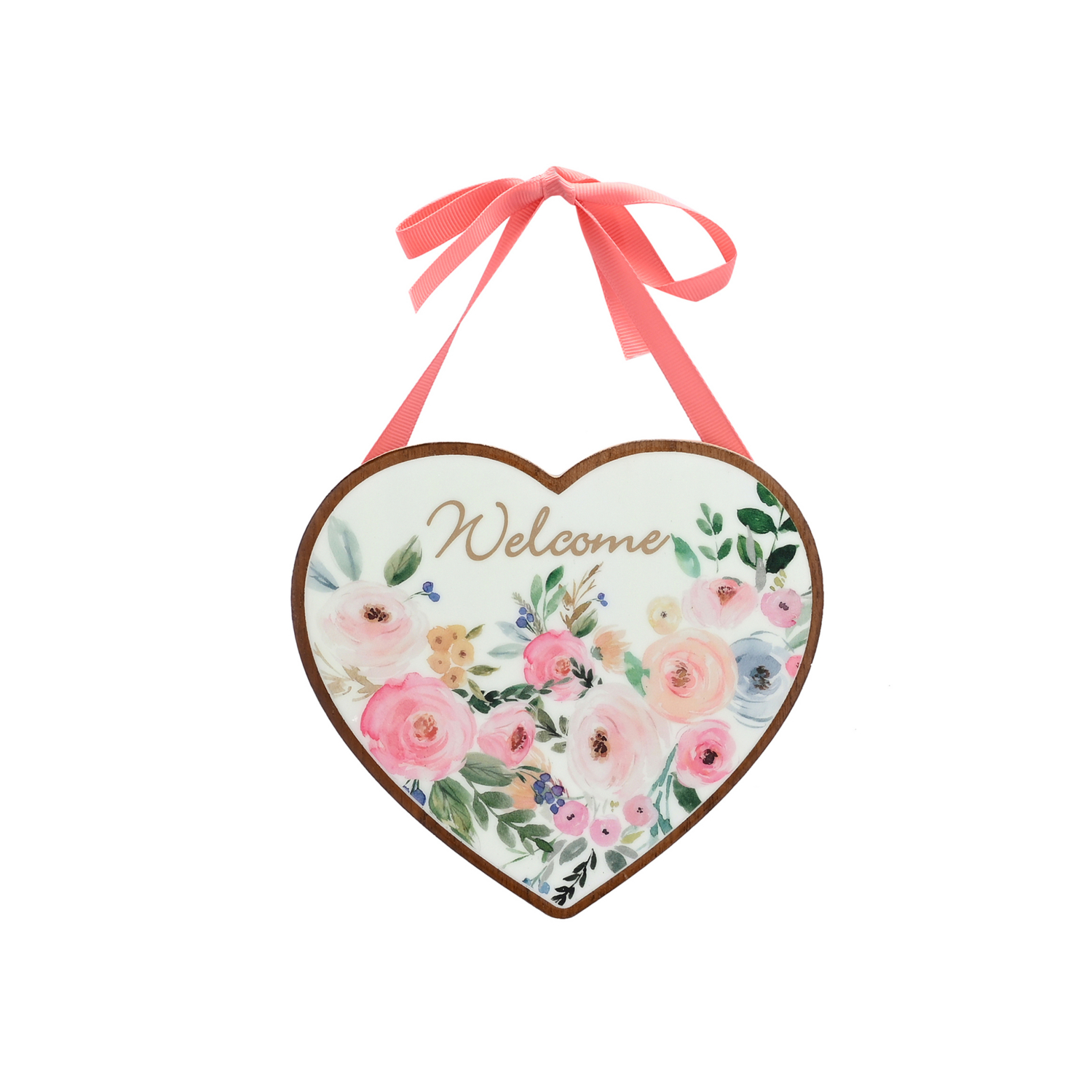George White The Cottage Garden Hanging Plaque - Welcome