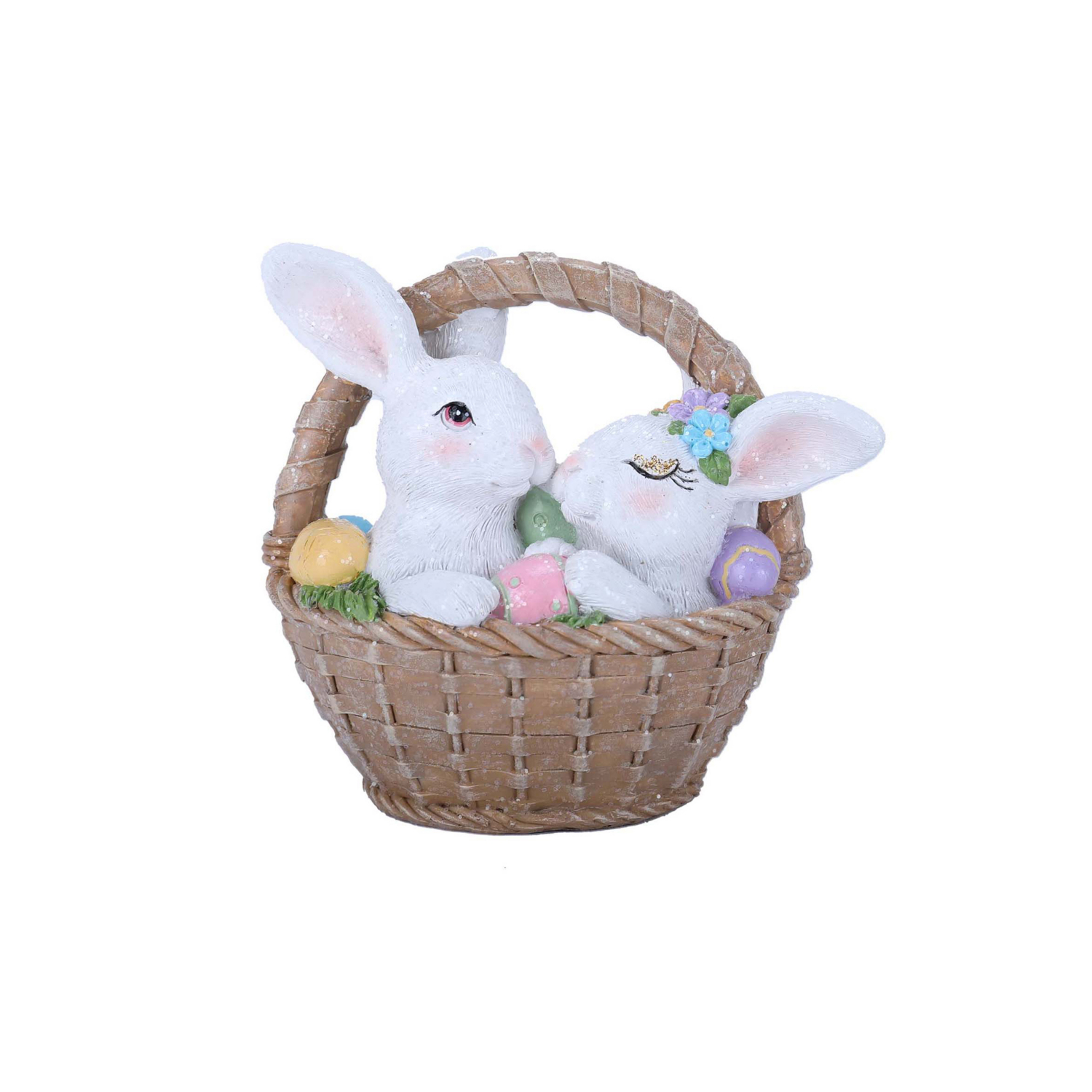 George Multi The Eggs-Traordinary Gifting Co Basket Figurine