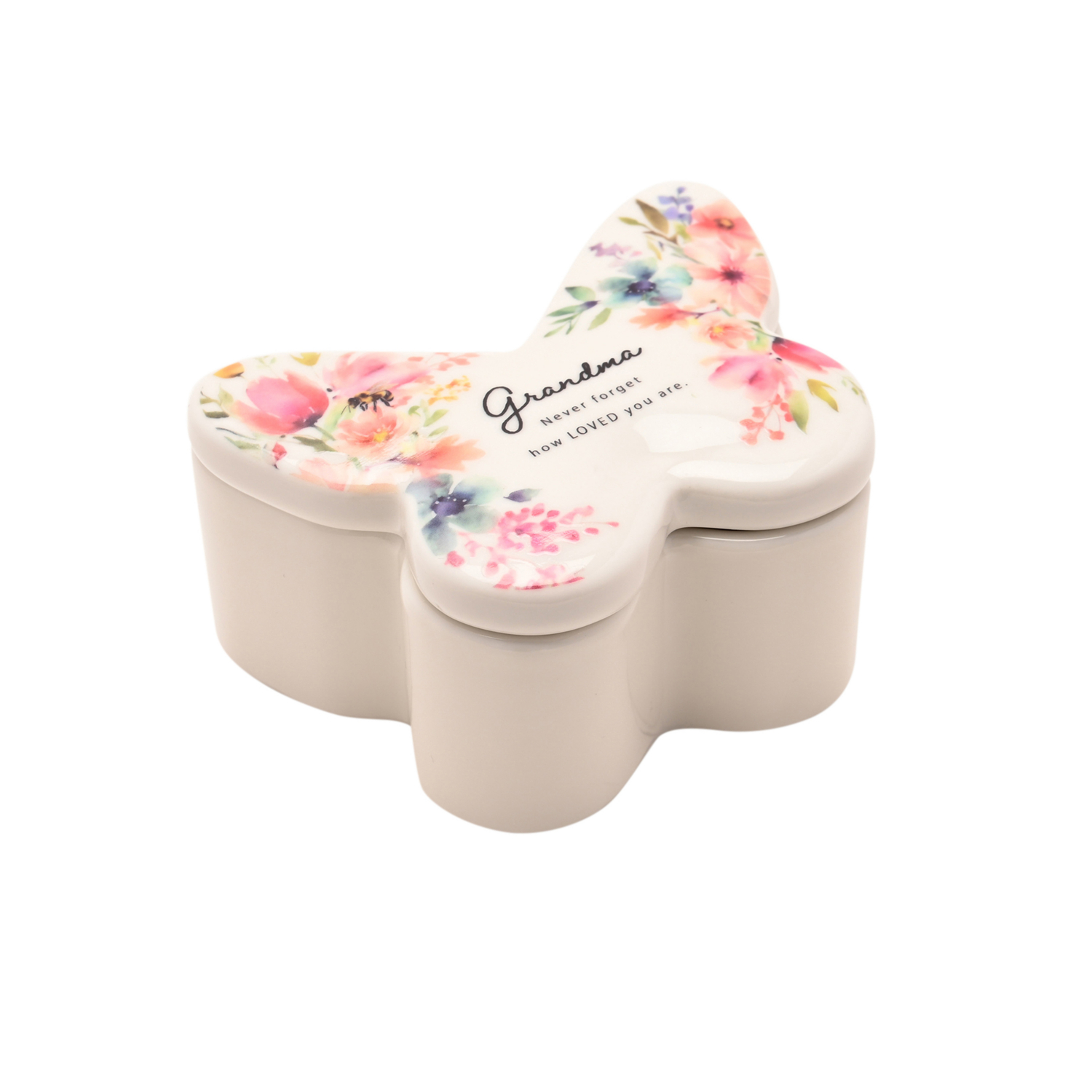 George Multi The Cottage Garden Trinket Box - Grandma