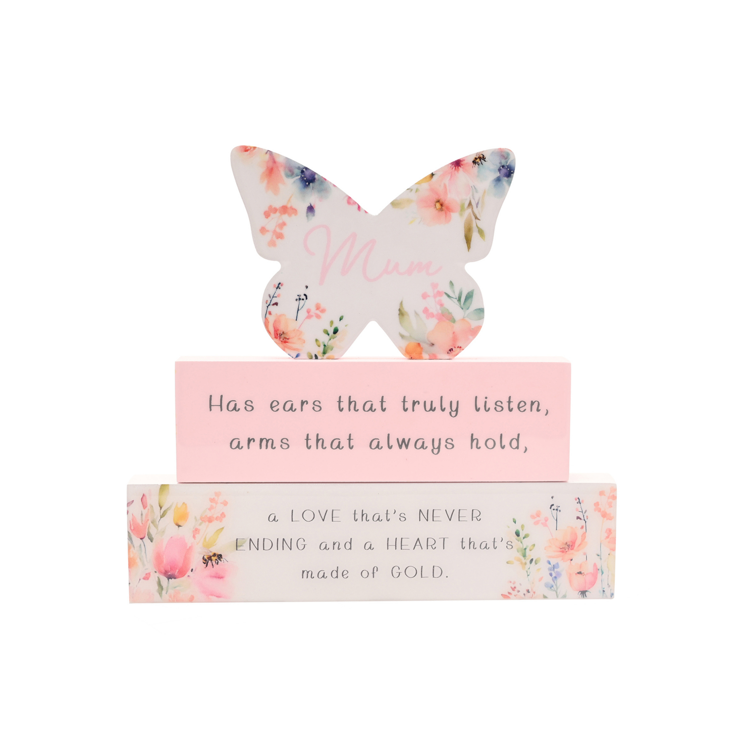 George Multi The Cottage Garden Stacking Plaque - Mum