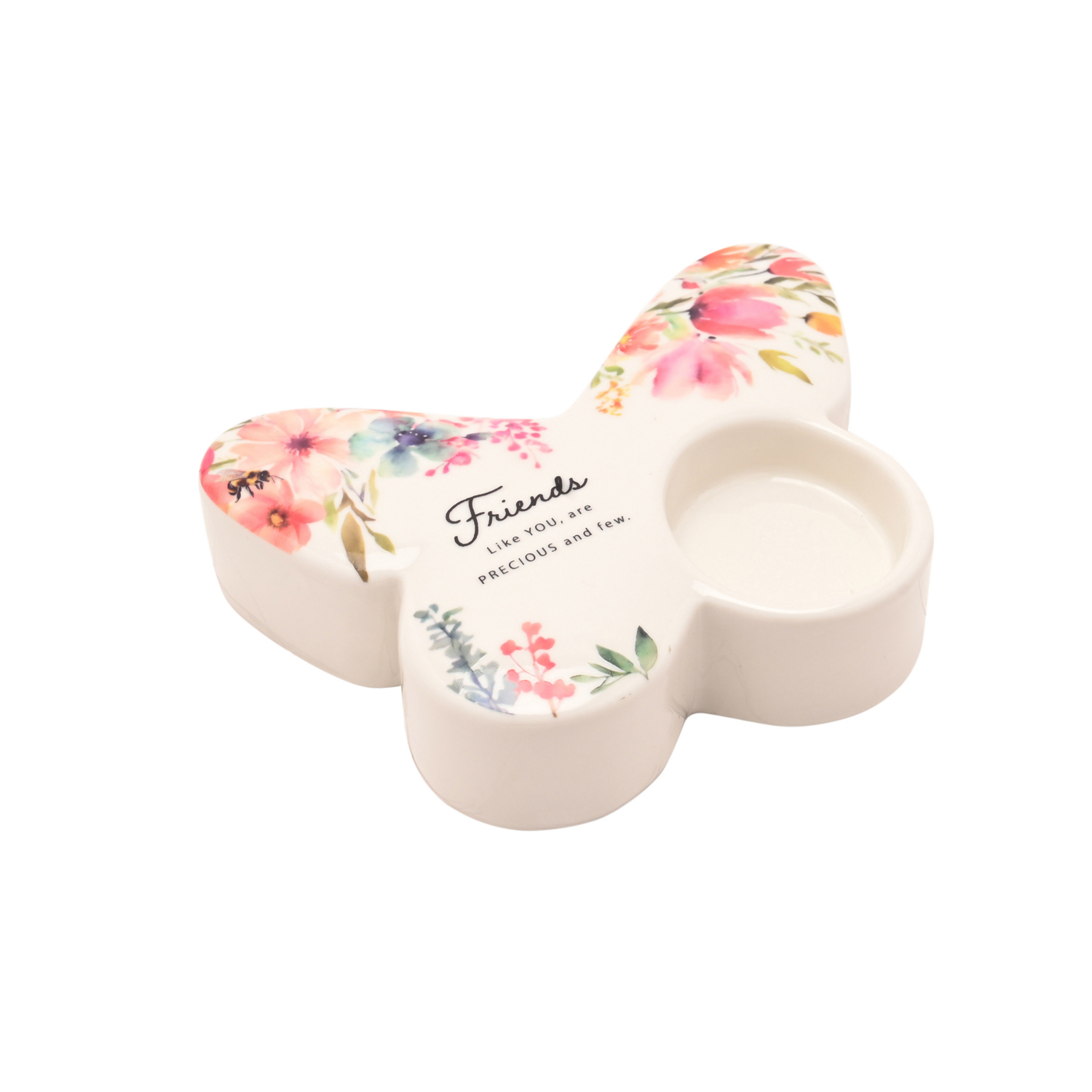 George Multi The Cottage Garden Butterfly Tealight Holder - Friends