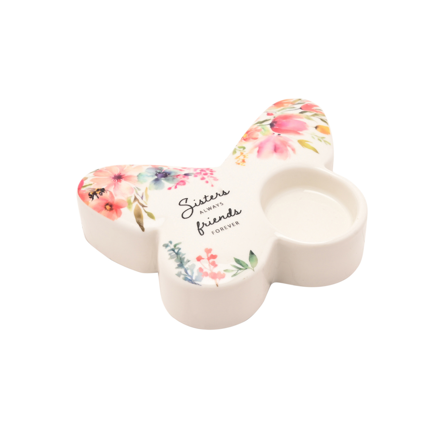 George Multi The Cottage Garden Butterfly Tealight Holder - Sisters