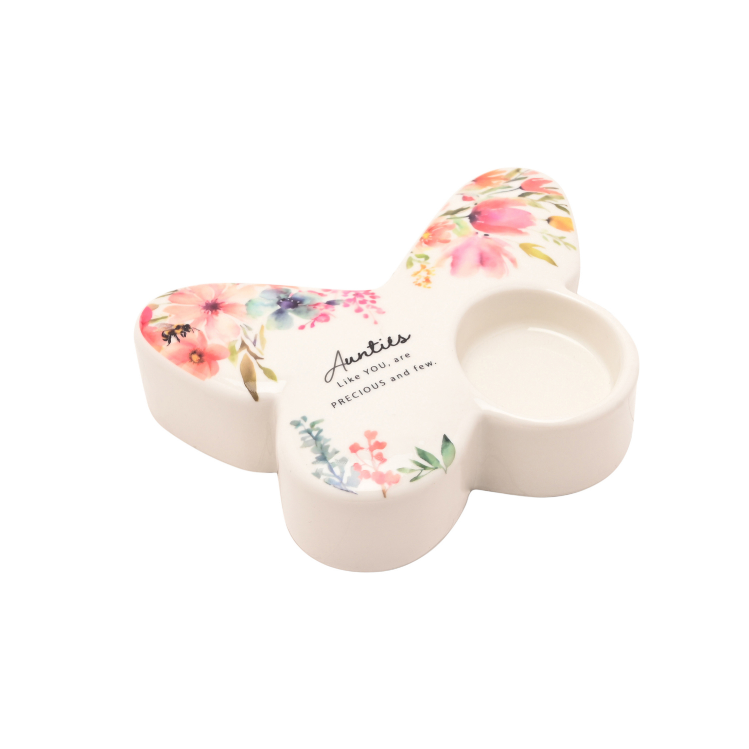 George Multi The Cottage Garden Butterfly Tealight Holder - Aunts