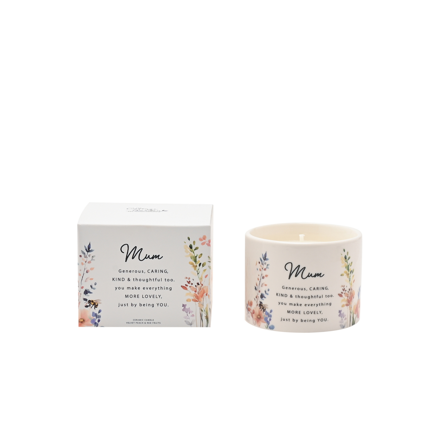 George Multi The Cottage Garden Ceramic Candle - Mum
