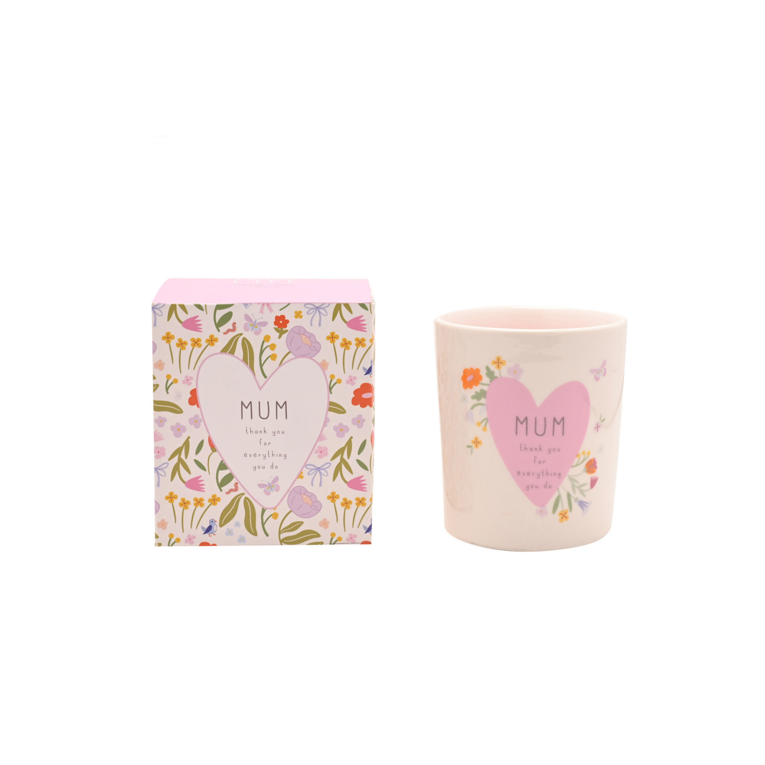 George Multi Love Life Ceramic Candle - Mum
