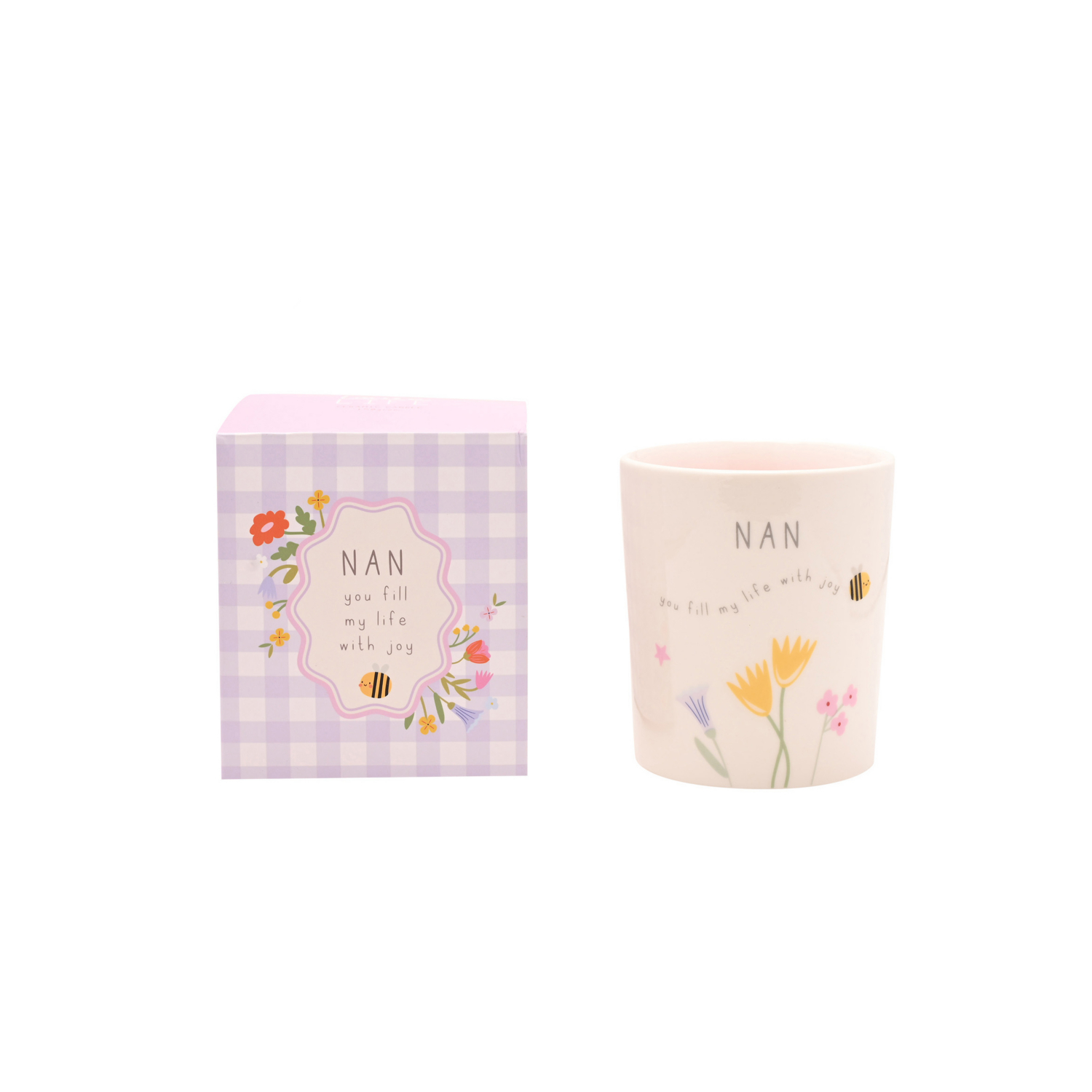 George Multi Love Life Ceramic Candle - Nan
