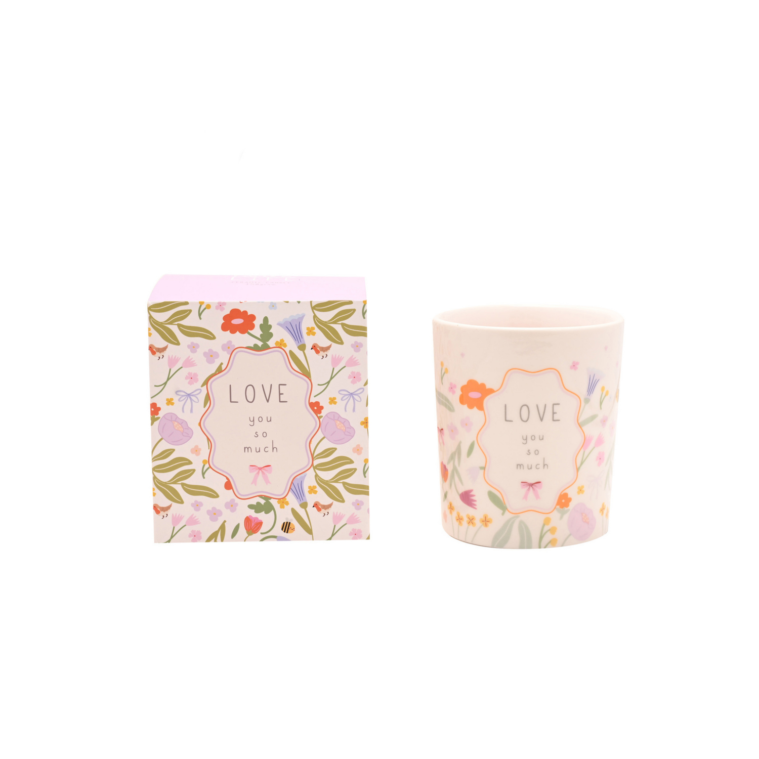 George Multi Love Life Ceramic Candle - Love You