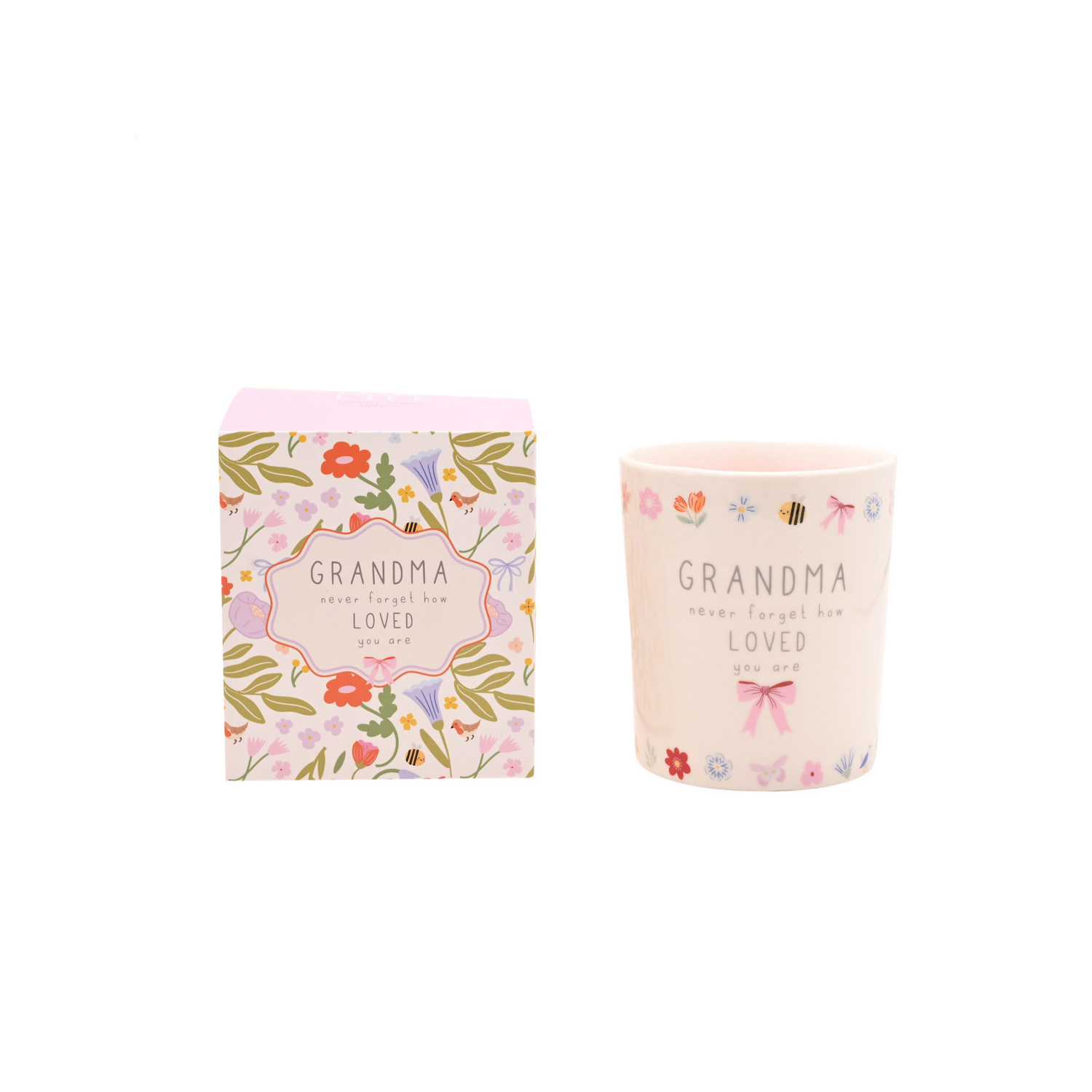 George Multi Love Life Ceramic Candle - Grandma