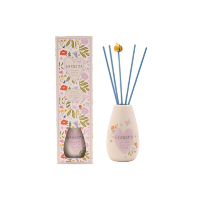 Love Life Ceramic Diffuser Grandma, White