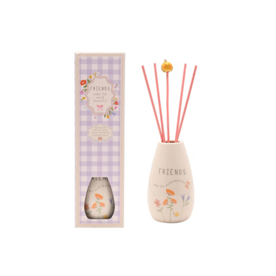 Love Life Ceramic Diffuser Friend, White