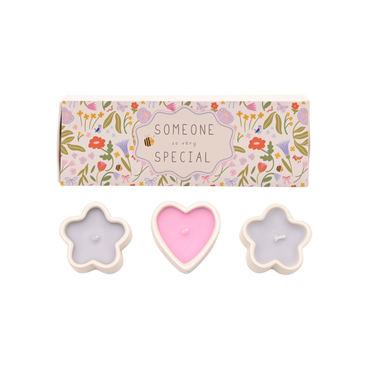 George Multi Love Life Set Of 3 Mini Candles - Friend