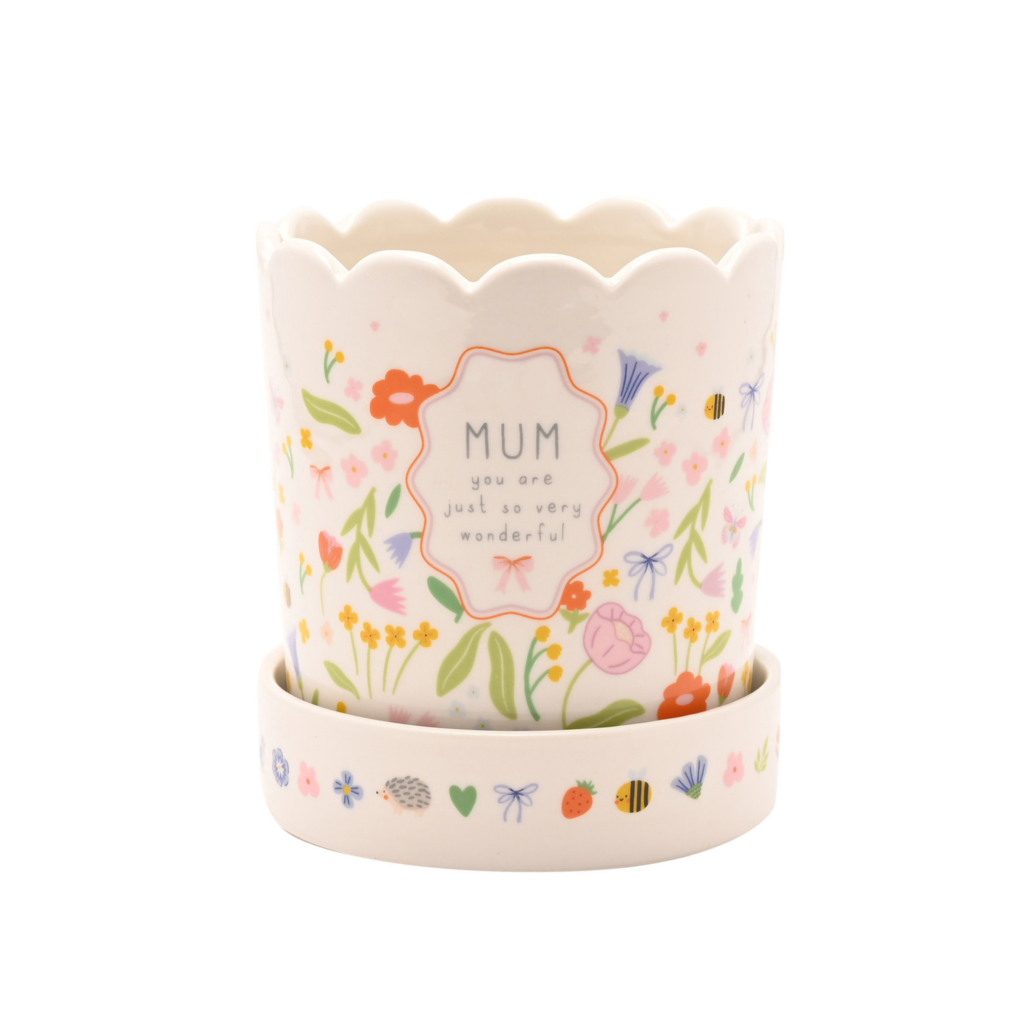 George Multi Love Life Plant Pot - Mum
