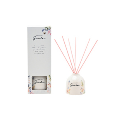 The Cottage Garden Ceramic Reed Diffuser Grandma, Multi