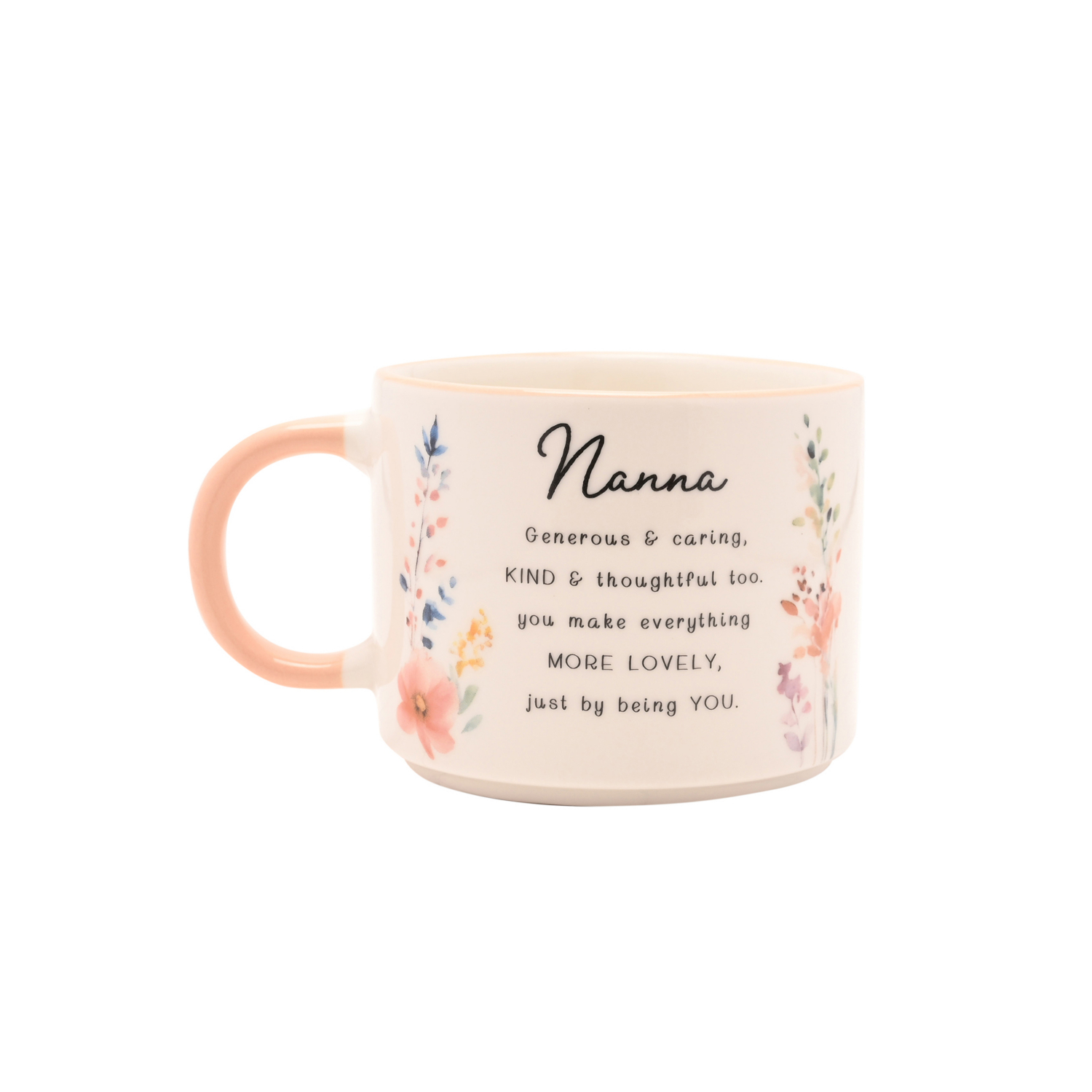 George Multi The Cottage Garden Peach Mug - Nanna