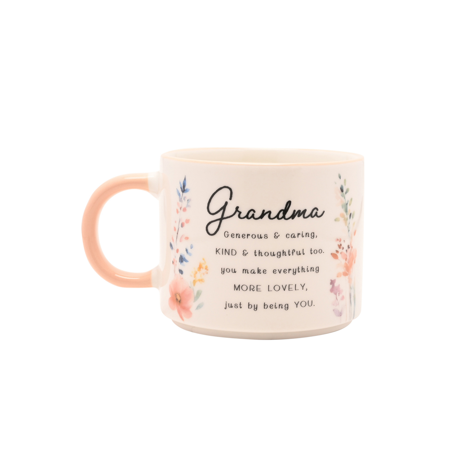 George Multi The Cottage Garden Peach Mug - Grandma